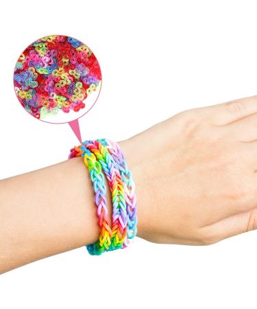 SAVITA 1500pcs Colorful S Clips for Rubber Band Bracelets - DIY Craft Making Essentials - Buy Online on SooperMarket.com