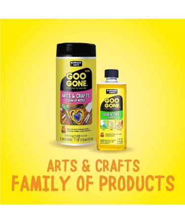 Goo Goo Glue and Tape Adhesive Remover - 4 oz - Removes Stickers, Crayon, Glue, Tape, Gum, Decals, Labels - Buy Online on SooperMarket.com