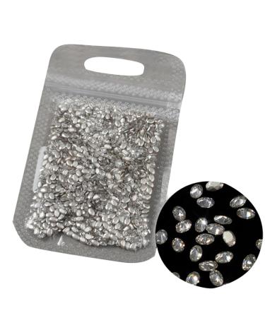 1440Pcs Flatback Rhinestones Nails Art For DIY Projects And Clothing Embellishments Crafts And Sewing Nails Art Decoration