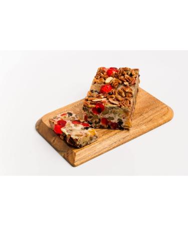 Grandma's Christmas Delicious Desserts Gourmet Tasting Fruitcake Old Fashioned Fruit and Nut Freshly Made Cake Recipe No Citron or Bitter Candied fruit From Beatrice Bakery in Holiday Gift Tin 1lb