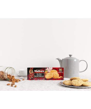 Walkers Shortbread Almond Rounds Traditional Pure Butter Scottish Recipe 150g - Buy Online on SooperMarket.com