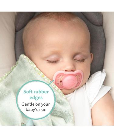 Herobility Gentle Pacifiers - Glow in the Dark - BPA-Free - 10-Pack for 6-24 Months - Includes Protective Case & Large Air Vents - White/Night Glow - Buy Online on SooperMarket.com