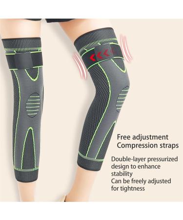 FCSHFC Knee Brace for Men & Women - Adjustable Compression Support Sleeve | Knee Tendon Support & Warmer (Color: C Size: L) - Buy Online on SooperMarket.com