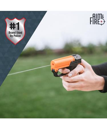 SABRE Aim and Fire Pepper Gel Refill Canister - 13 Bursts, 15-Foot Range - Safer Gel for Use with Aim and Fire Pepper Gel System Pistol - Buy Online on SooperMarket.com