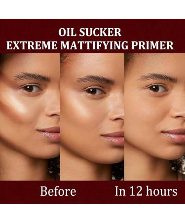 Oil-absorbing makeup primer Waterproof and sweat-proof matte makeup primer Moisturizing and firming matte makeup primer Suitable for all skin types 1pcs - Buy Online on SooperMarket.com