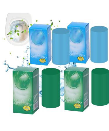 Upgraded Concentrated Descaling Toilet Cleaning Stick Effective Powerful Deep Cleaning Long-Lasting Freshness Four Scents Of Toilet Bowl Cleaners Stick For Bathroom Cleaning (Jasmine Grapes 4pcs)