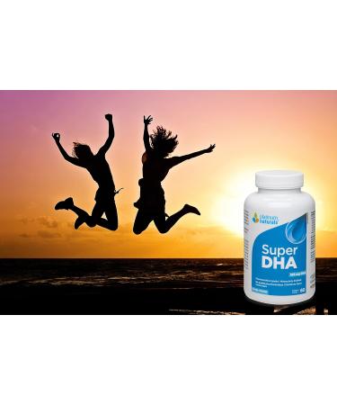 Platinum Naturals Super DHA 525mg 60 Softgels - Premium Fish Oil Omega 3 Supplement High-Potency EPA & DHA for Eye & Heart Health Cholesterol Support Pure Omega-3 Fatty Acids No Fishy Aftertaste - Buy Online on SooperMarket.com