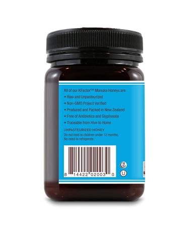 Wedderspoon Raw Premium Manuka Honey 17.6 oz - Unpasteurized & Non-GMO Superfood - Buy Online on SooperMarket.com