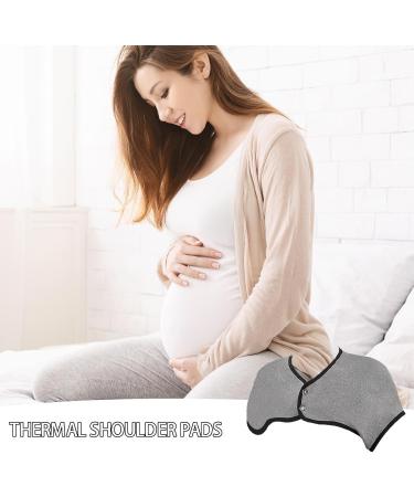 Zceplem Heating Pillow for Shoulder - 360 Thin Heated Neck Wrap | Washable Velvet Neck Warmer for All Seasons | Large Light Gray Neck and Shoulder Relaxation Pillow - Buy Online on SooperMarket.com