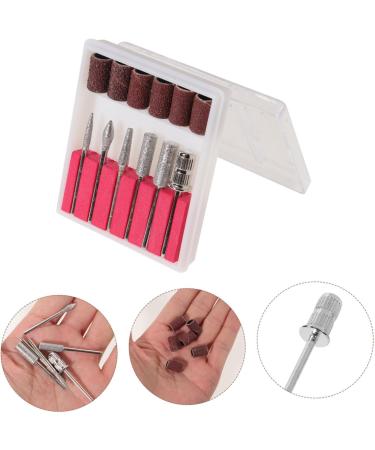 CORHAD 1 Set nail polisher nail polishing head nail sand bands manicure sanding bands professional nail drill nail drill bit pedicure sand belt Stainless Steel. Silicone. Quartz. Ceramics 7.1x5.7cm Picture 2 - Buy Online on SooperMarket.com