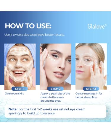 Retinol Eye Cream for Bags, Wrinkles & Dark Circles | Anti-Aging Serum 15ML - Buy Online on SooperMarket.com