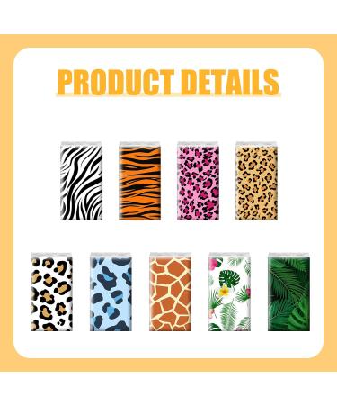 40 Pack Animal Print Pocket Tissues | Jungle Safari Theme | 4 Ply Travel Size | Wild Animal Party Favors | 9 Styles - Buy Online on SooperMarket.com