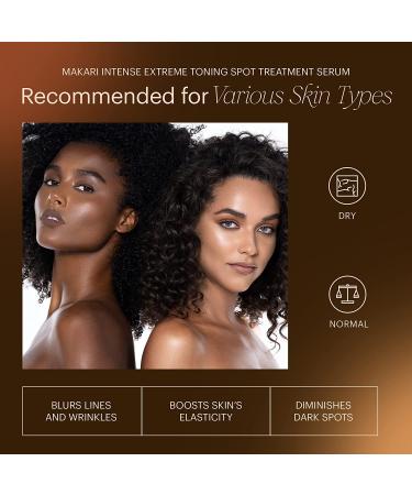 Makari Intense Extreme Toning Spot Treatment Serum SPF15 (1.7 oz) | Shea Butter Skin-Rejuvenating Serum | Fade Blemishes, Soothe Wrinkles, Brighten Skin - Buy Online on SooperMarket.com