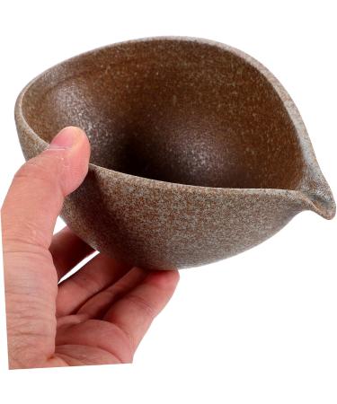 Alipis Ceramic Fair Cup Tea Cup Tea Dispensing Holder Tea Separate Cup Tea Dispenser Office Household - Buy Online on SooperMarket.com