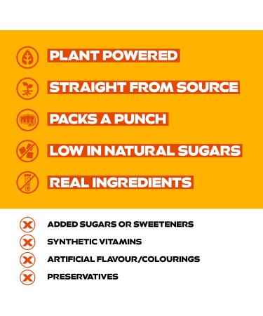 MOJU Health Shots - Vitality Pack (24x60ml) 12x Ginger & 12x Turmeric Shots Immune Support Exercise Recovery No Added Sugar or Sweeteners Vegan Vitality 1 count (Pack of 24) - Buy Online on SooperMarket.com