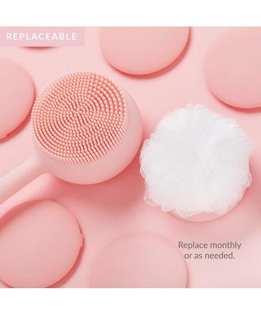 PMD SilverScrub Silver-Infused Loofah Replacements 2 ct. - Exfoliate with Silver Power - Buy Online on SooperMarket.com
