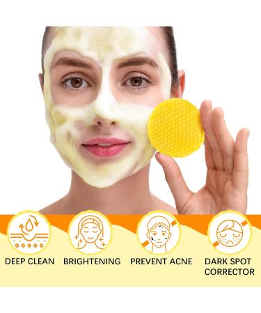 Turmeric Cleansing Pads - Exfoliating Face Pads for Dark Spots | Gentle Cleanser for All Skin Types | 50 Count - Buy Online on SooperMarket.com