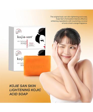 Kojie San Skin Lightening Kojic Acid Soap 135g - Set of 2 - Buy Online on SooperMarket.com
