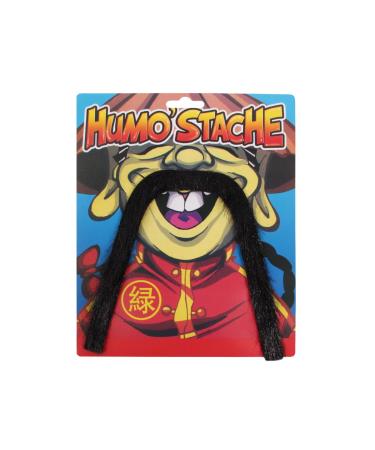 Alsino mustache for gluing black fake self -adhesive Mario sticker - for parties costumes & cladding - for children & adults LG9613 BART 2