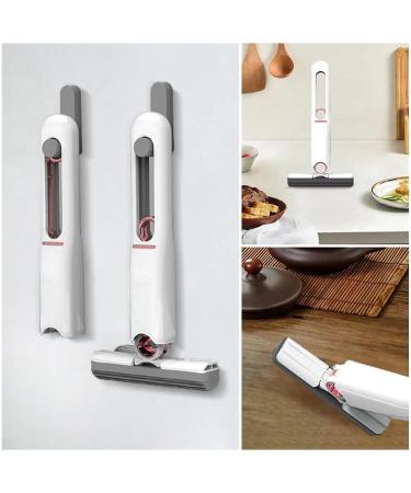 Portable Self-Squeeze Short Mop Lazy Hand Wash-Free Strong Absorbent Mop Mini Desktop Glass Cleaning Mop Mini Mop with Replaceable Mop Head Sponge Head - Buy Online on SooperMarket.com