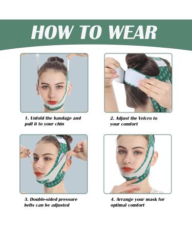 Reusable V Line Lifting Mask & Chin Strap for Women - Prevent Sagging & Tone Jaws (Brown) - International Shipping Available - Buy Online on SooperMarket.com