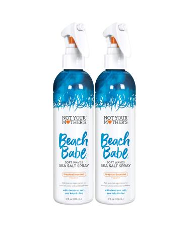 Not Your Mother's Beach Babe Soft Waves Sea Salt Spray (2-Pack) - 8 fl oz - Spray for Tousled Hair - Achieve Effortlessly Soft and Tousled Waves 8 Fl Oz (Pack of 1)