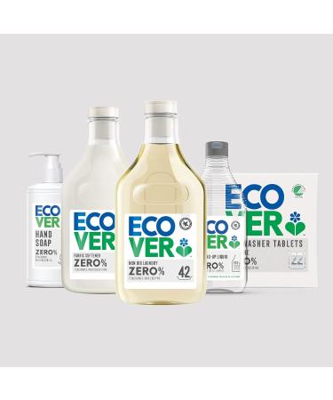 Ecover Zero Sensitive Fabric Softener 1.5L - Gentle & Effective | Eco-Friendly Formula - Buy Online on SooperMarket.com