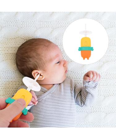 FOMIYES LED Ear Wax Removal Tool with Light | Ear Pick & Earwax Cleaner Set for Toddlers | Orange Earbuds Included - Buy Online on SooperMarket.com