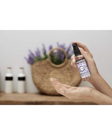 Mrs. Meyer's Antibacterial Hand Sanitizer Spray - Travel Size - Lavender - 2 oz | Removes 99.9% of Bacteria - Buy Online on SooperMarket.com