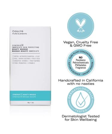 Buy Odacit Acne Cream - 4-in-1 Detoxifying Clay & Charcoal Face Mask | Brighten Unclog Pores & Reduce Blackheads - 1.41 oz - Buy Online on SooperMarket.com
