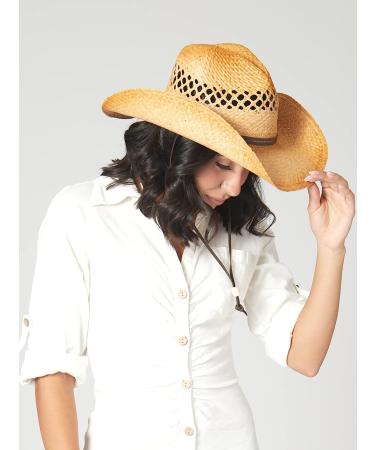 San Diego Hat Co. Women's Tea Stain Cowgirl Hat - One Size - Buy Online on SooperMarket.com