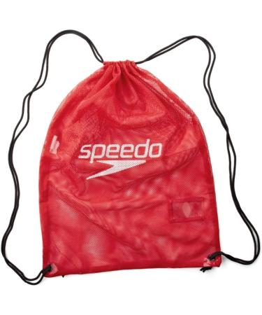 Speedo Red One Size Swim Cap - Lightweight and Durable - Buy Online on SooperMarket.com