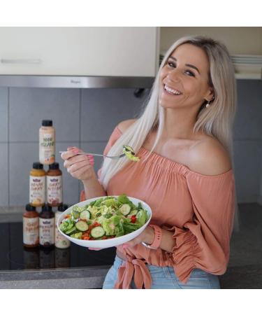 Buy Gymqueen Mamma Mia Zero Sauce 265ml - Low-Calorie Sriracha Topping for Healthy Dishes - Buy Online on SooperMarket.com