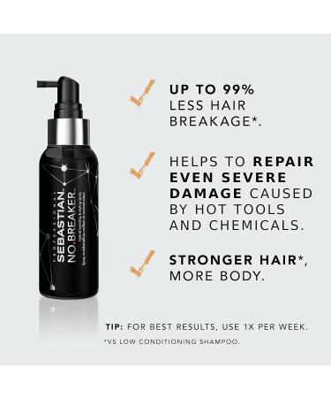 Sebastian Professional No.Breaker Hair Bonding Treatment Breakage and Damage Repair Leave-In Spray + Shaper Hairspray Lightweight Control for 24 Hours of Medium to Strong Hold 10.6 oz - Buy Online on SooperMarket.com