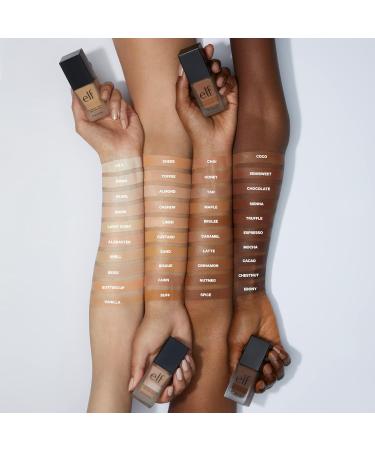 e.l.f. Flawless Finish Foundation Lightweight & Medium Coverage Semi-Matte Finish Vanilla & Camo Liquid Blush Long-Lasting Liquid Blush For High-Pigment Colour Creates A Soft - Buy Online on SooperMarket.com