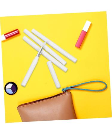 NOLITOY Silicone Lip Scrub & Brush Set - 4 Double-Ended Wands for Lipstick & Lip Balm - Perfect Makeup Tool - International Shipping Available - Buy Online on SooperMarket.com