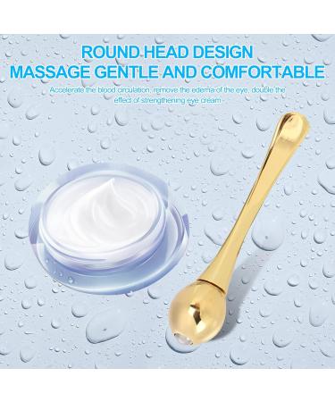 Zinc Alloy Face Roller Mask Spoon for Anti-Wrinkle & Eye Fatigue Relief - Buy Online on SooperMarket.com