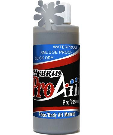 Face Painting Makeup ProAiir Water Resistant Makeup - 2.1 oz (60ml) Silver