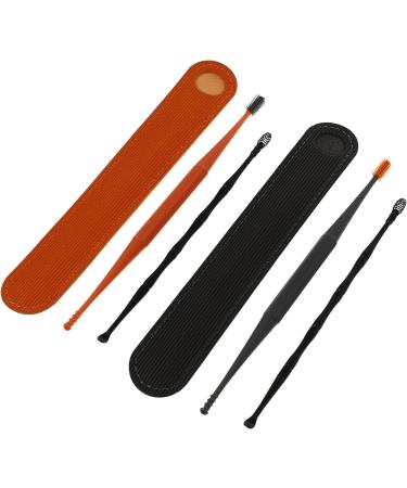 Double Massage Color Home Cleansing Tool Set - Portable Adult Spiral Tweezer for Care, Picnic & Wax Removal - 4 Sets - Buy Online on SooperMarket.com