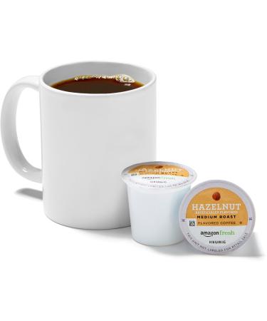 AmazonFresh 80 Ct. K-Cups, Hazelnut Flavored Medium Roast, Keurig K-Cup Brewer Compatible Hazelnut 80 Count (Pack of 1)