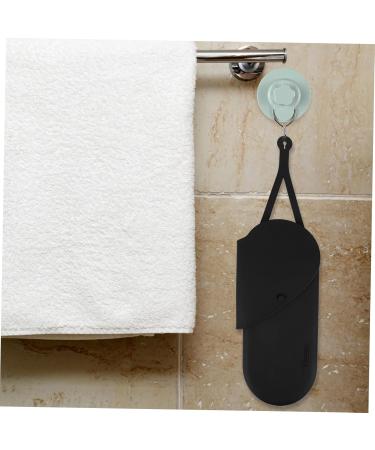 PLAFOPE Curling Iron Storage Bag Reusable Curling Iron Bag Curling Iron Carrier Storage Bag for Travel Curling Iron Storage Organizer Silicone Curling Iron Bag Portable Curling Iron Bag 29.50X13.50X2.00CM Black - Buy Online on SooperMarket.com