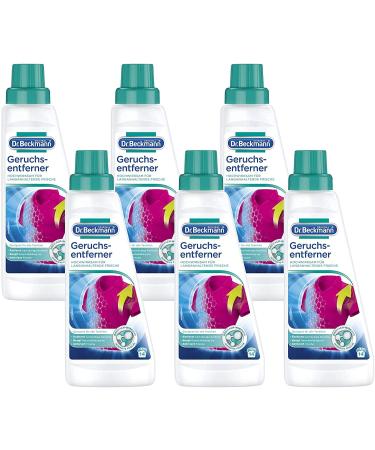 Dr.Beckmann smell remover |Removes stubborn smells fiber deep |activated freshness |With pleasant fragrance |6x 500 ml 3 l (1 Pack) single