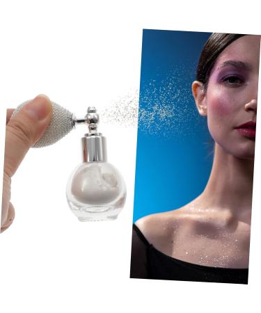 Mikinona Face Spray Powder 2pcs Sparkle High Glitter Shimmering Loose Highlighter Gloss Spray Powder Body Shimmer Face 1 count (Pack of 1) As Shownx2pcs - Buy Online on SooperMarket.com