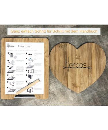 Keroos Plasterprint Baby Hand & Foot Set with Letter Stencils | Premium Wooden Frame | Safe Plexiglass | Ideal for Pets | Shop Internationally - Buy Online on SooperMarket.com