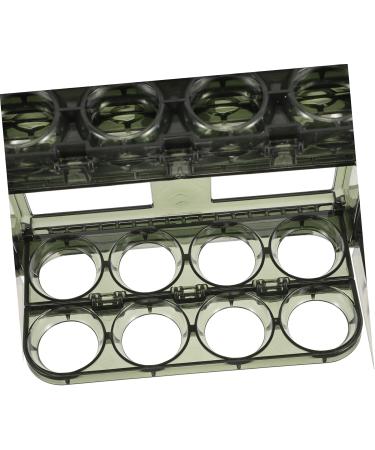 OSALADI Egg Carton Plastic Trays Dispenser Refrigerators Fridge Plastic Eggs Egg Tray Multifunction Roller As Shown2 25X20CM - Buy Online on SooperMarket.com