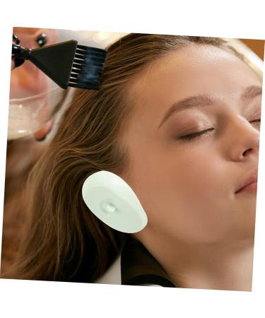 Anneome 3 Pairs Silicone Earmuffs Hair Coloring Earmuffs Heat Protection Ear Covers for Showering Ear Protectors Ear Caps for Hair Dryer Hair Dye Ear Cover Caps Ear Cover for Dyeing - Buy Online on SooperMarket.com