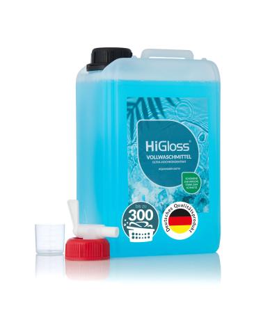 Higlos full detergent high -concentrate 3000ml dosing aid & exhaust tap allergy -safe powerful even with stubborn dirt from 30 degrees for up to 300 WACHATIONS OCEAN