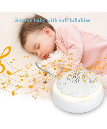 Sleep Instrument White Noise Machine with 16 Soothing Sounds and Levels 38 Volume Levels 5 Timer and Memory Function Perfect for Kids Adults Seniors Sleeping - Buy Online on SooperMarket.com