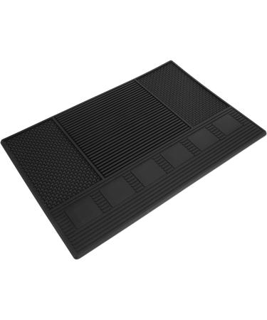 Silicone Barber Mat with Slip Prevention Large Size Work Station Pad for Clippers Scissors Organized & Easy to Cleanse - Buy Online on SooperMarket.com