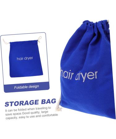 Baluue 3 Pcs Hair Dryer Storage Bag Dustproof Pouch Black Backpack Drawstring Sack Hair Dryers Canvas - Buy Online on SooperMarket.com